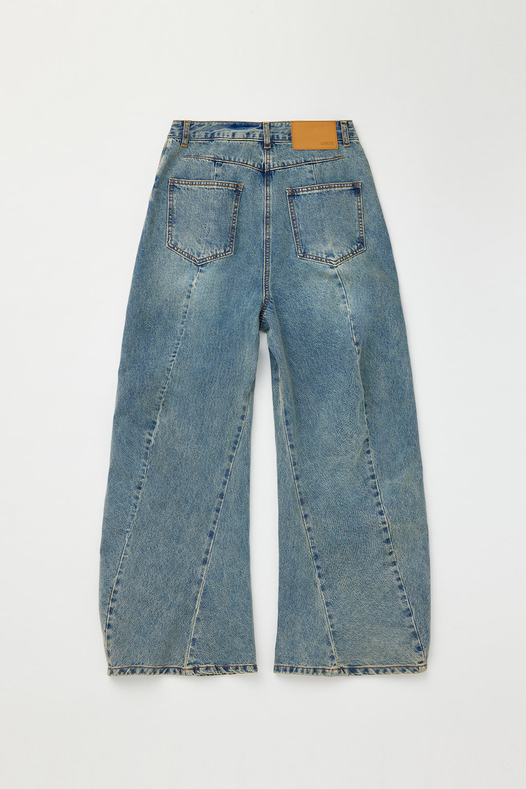 KIMMATIN Line Point Drapery Denim — Blue