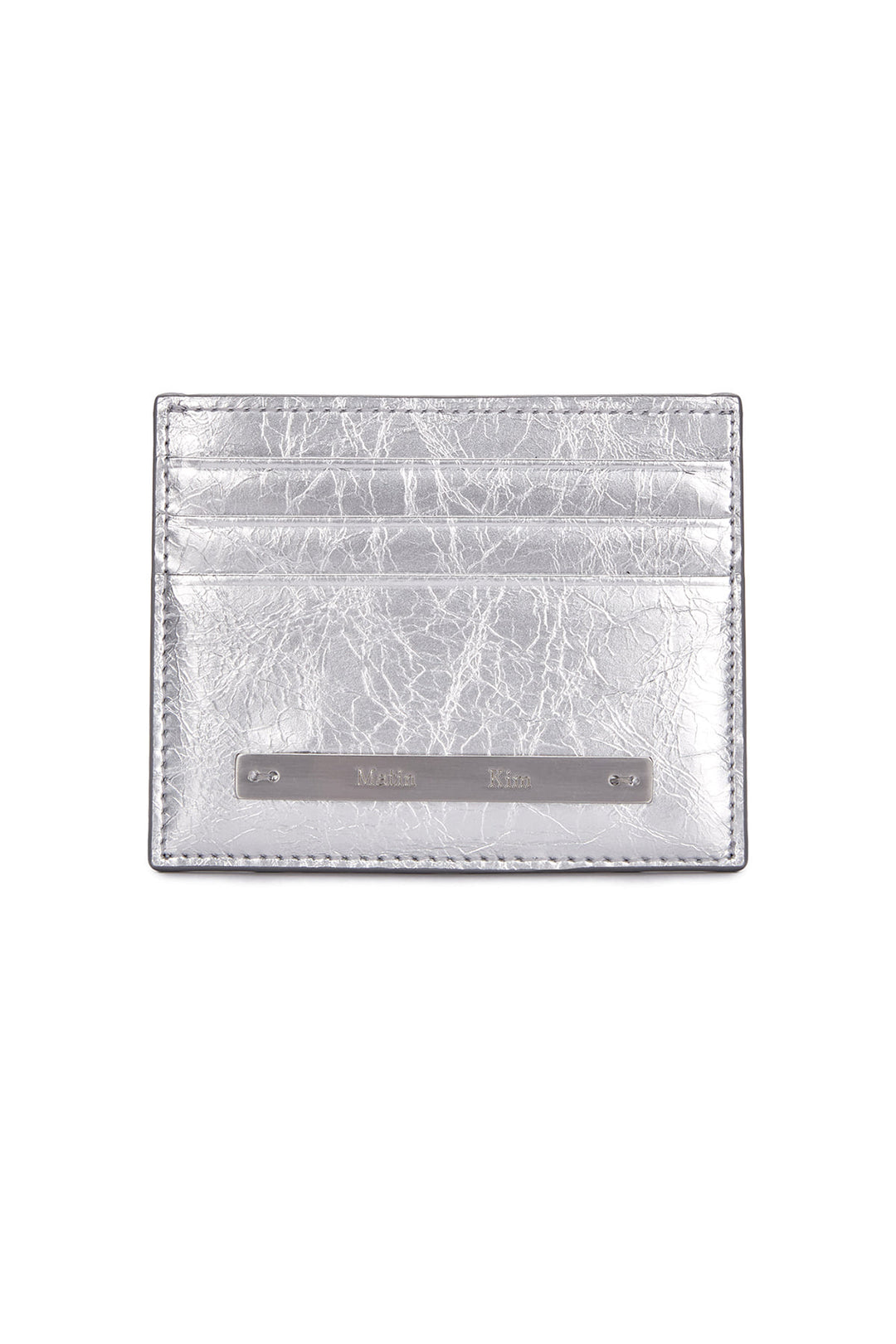 Matin Kim Slim Metal Card Holder — Black