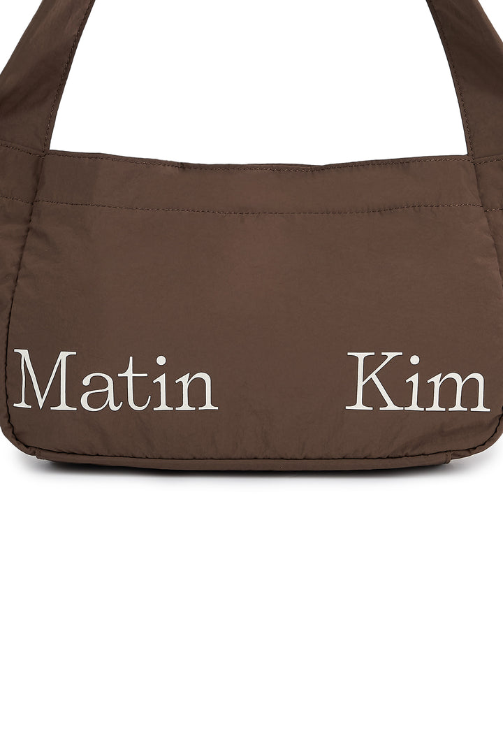 Matin Kim Crisp Mini Ecobag — Brown
