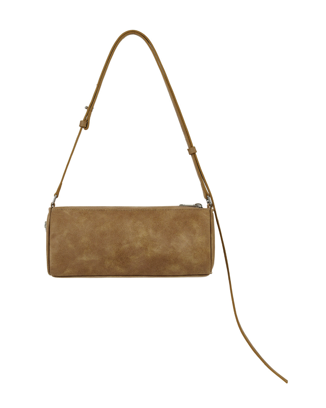 Stand Oil Chunky Bag — Nubuck Crossbody — Camel