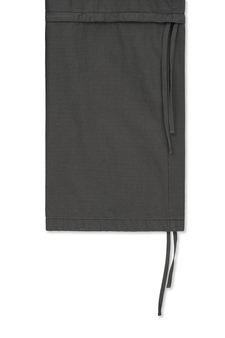 Matin Kim Detachable Cargo Pants — Charcoal