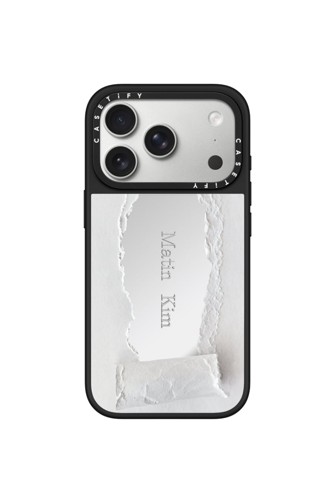 Matin Kim x Casetify Paper Case — Silver