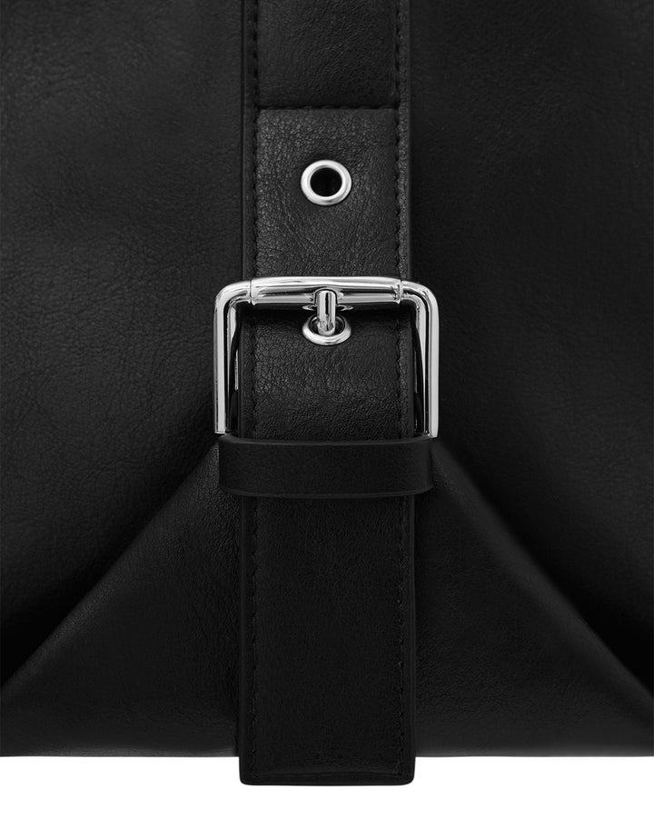 Stand Oil Mushy Bag Large — Sculptural Shoulder — Black