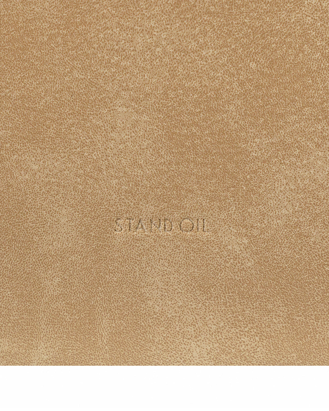 Stand Oil Velow Bag — Sculptural Crossbody — Sand