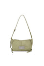 Matin Kim Side Zipper Two-Way Nylon Bag — Khaki