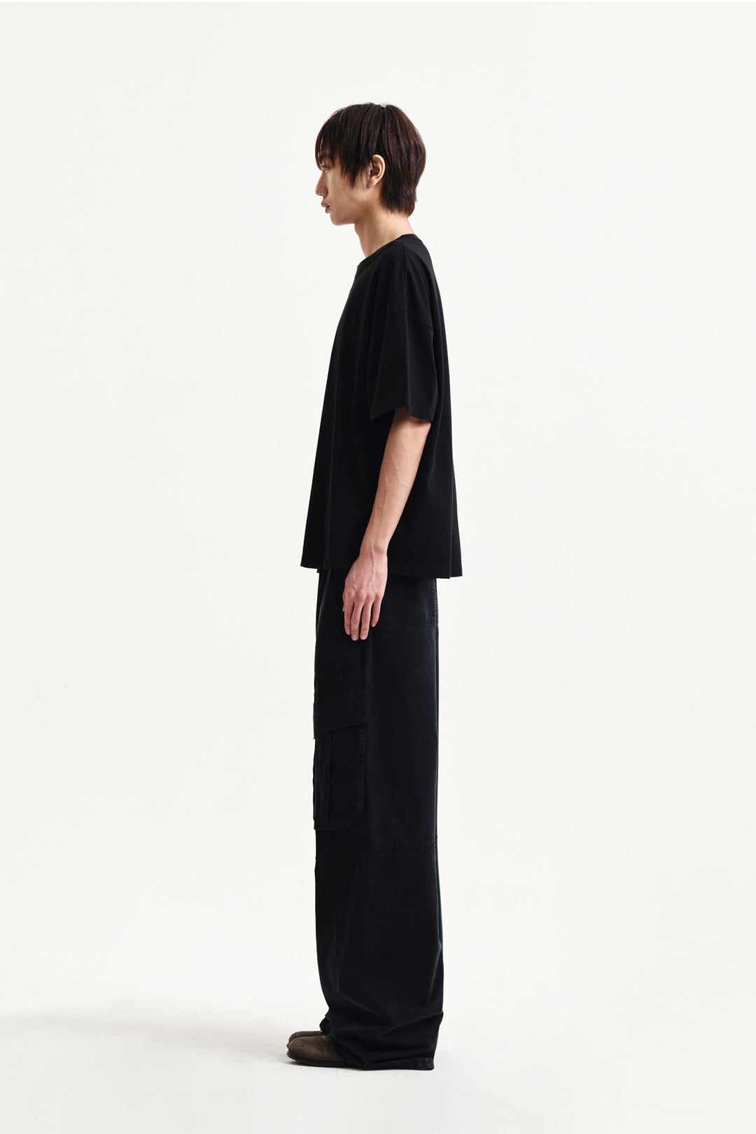 Matin Kim Graffiti Artwork Top — Black