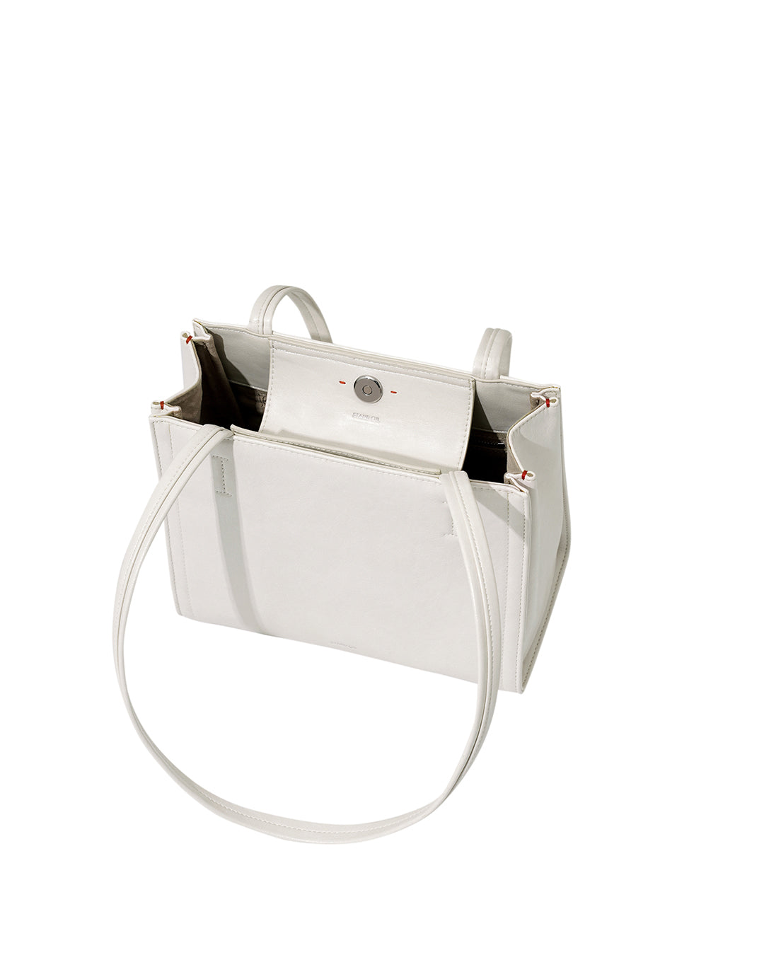 Stand Oil Oblong Mini Bag — Cream