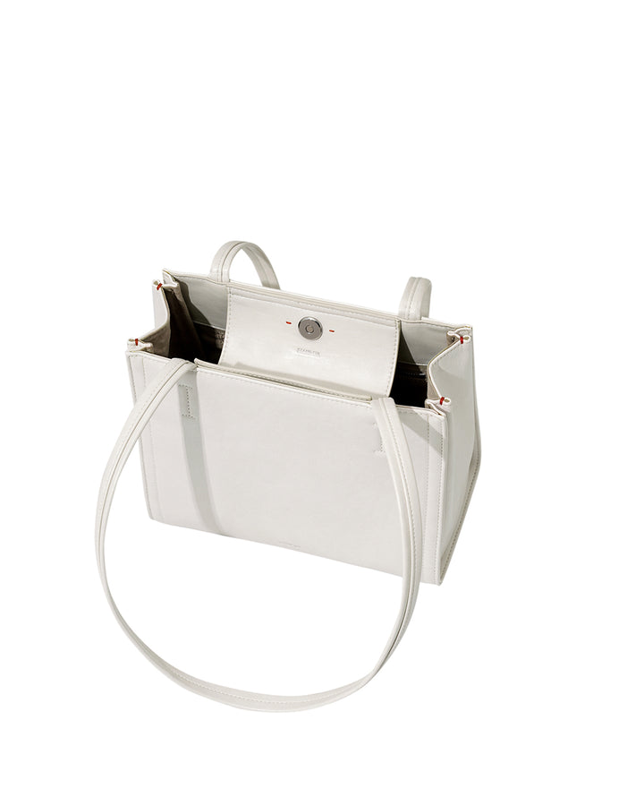 Stand Oil Oblong Mini Bag — Cream