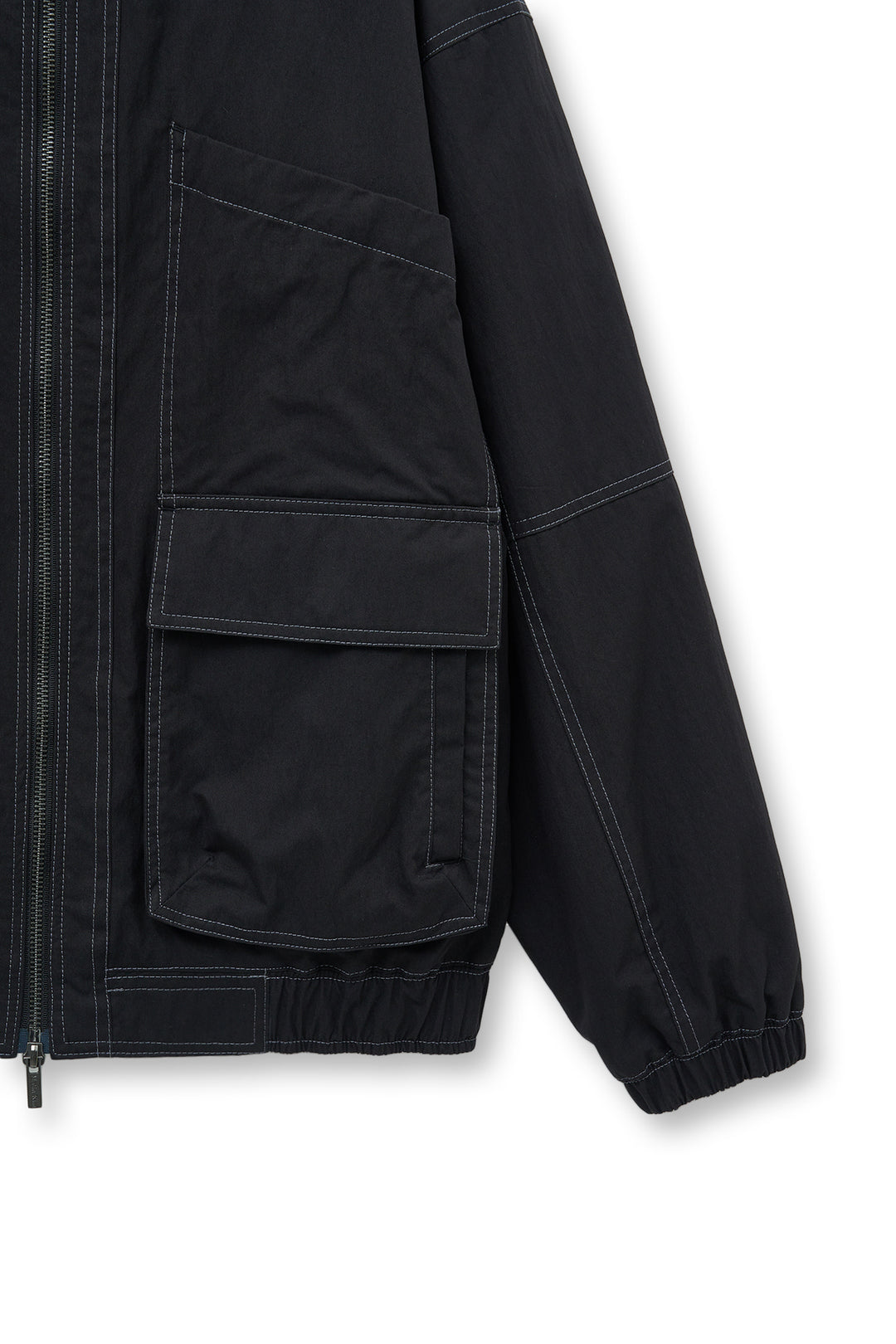 Matin Kim Utility Bomber Jumper — Black