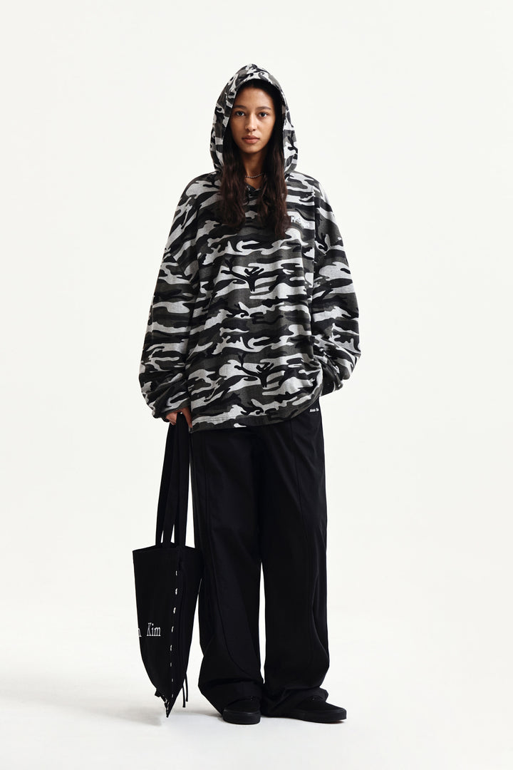 Matin Kim Multi Panel Wide Pants — Black