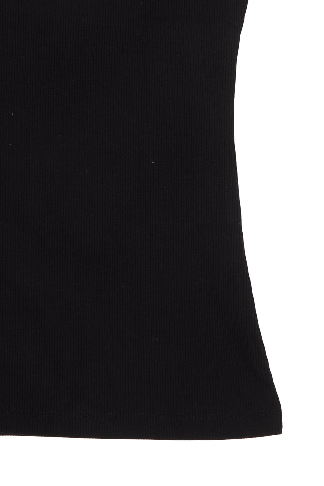 Matin Kim Pintuck Sleeveless Top — Black