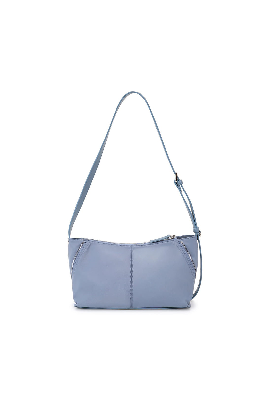 Matin Kim Side Zipper Two-Way Nylon Bag — Blue