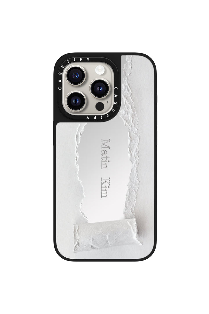 Matin Kim x Casetify Paper Case — Silver
