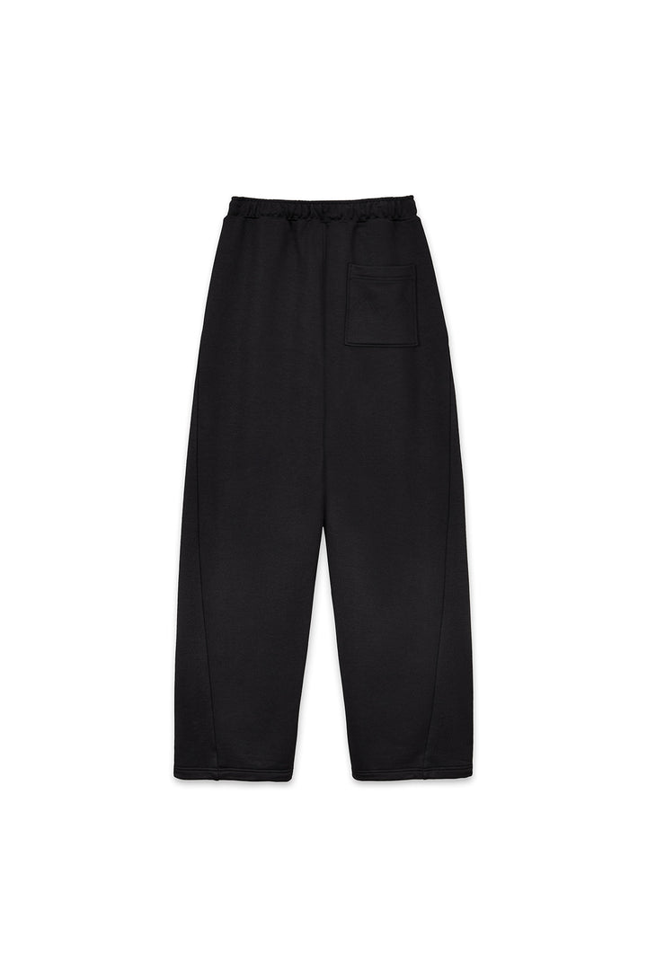 Matin Kim Back Pocket Glitter Sweatpants — Black