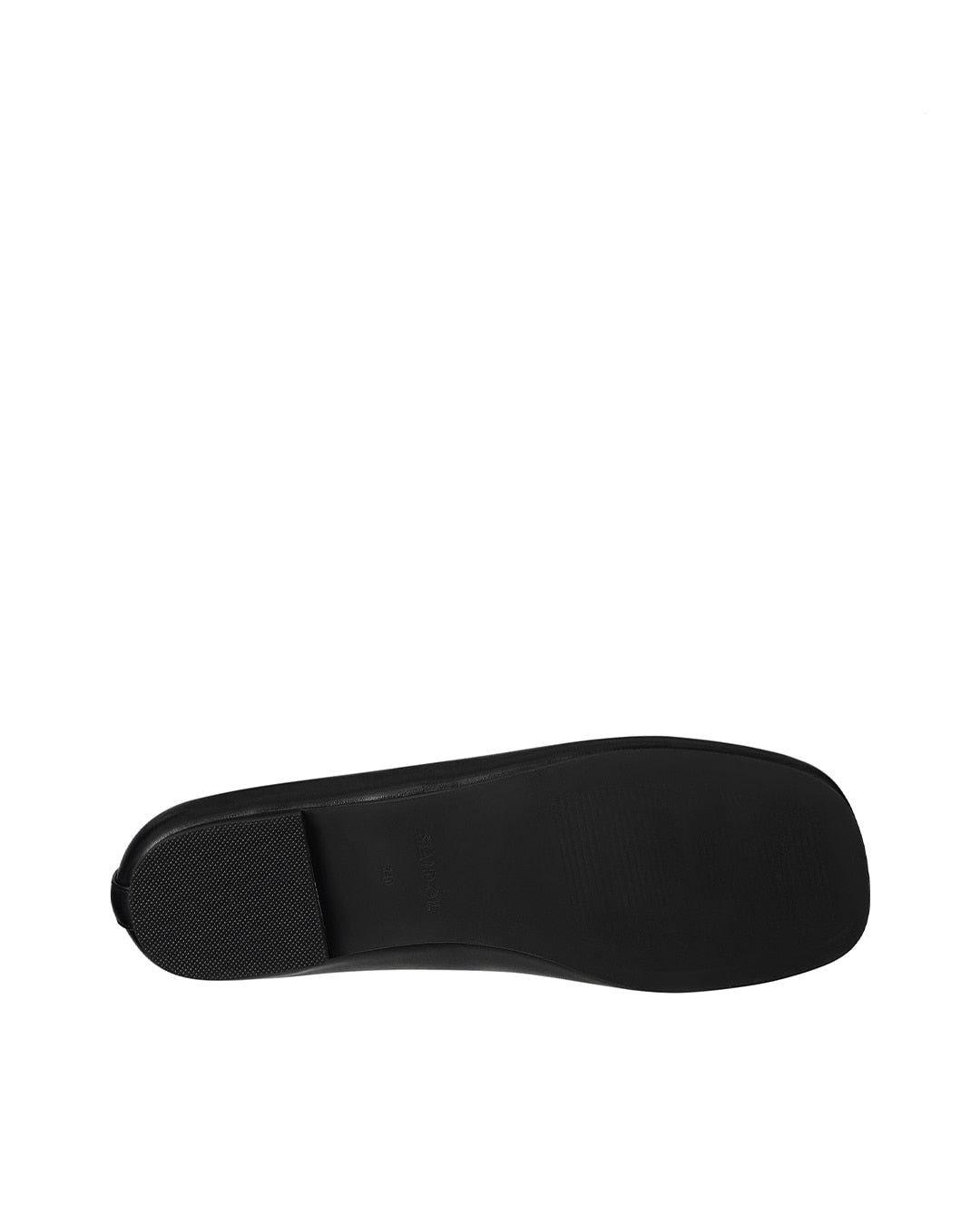 Stand Oil Faye Mary Jane — Semi-Square Flat — Black