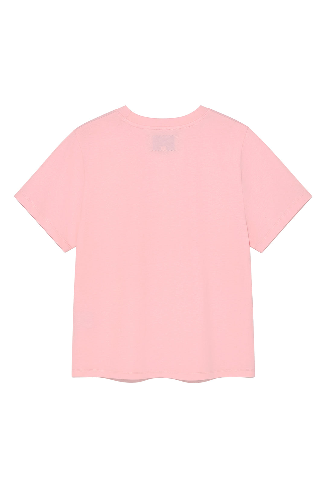 Matin Kim Sticker Graphic Logo Top — Pink