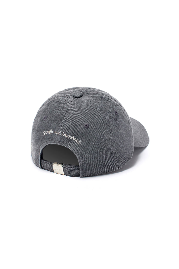 Matin Kim Classic Logo Ball Cap — Gray