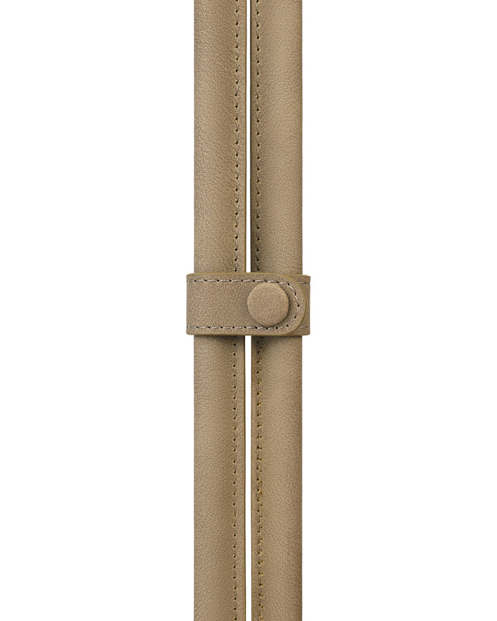 Stand Oil Square Bowling Bag — Taupe