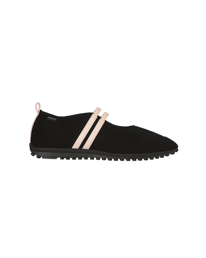 Stand Oil Strap Mary Jane Sneaker — Black Combi