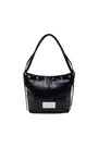 Matin Kim Stud Point Small Shoulder Bag — Black