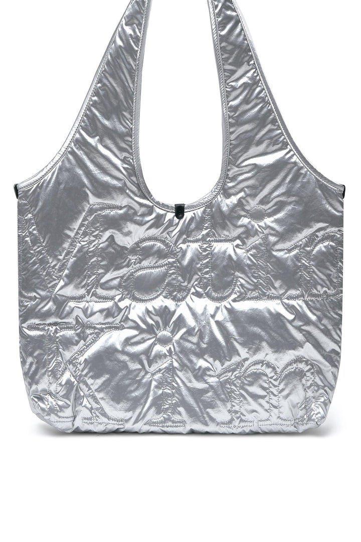 Matin Kim Logo Quilting Ecobag — Silver