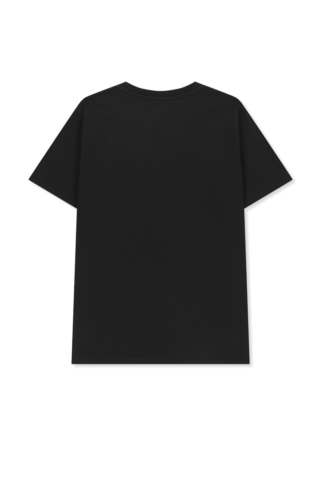 Matin Kim Applique Felt Logo Top — Black