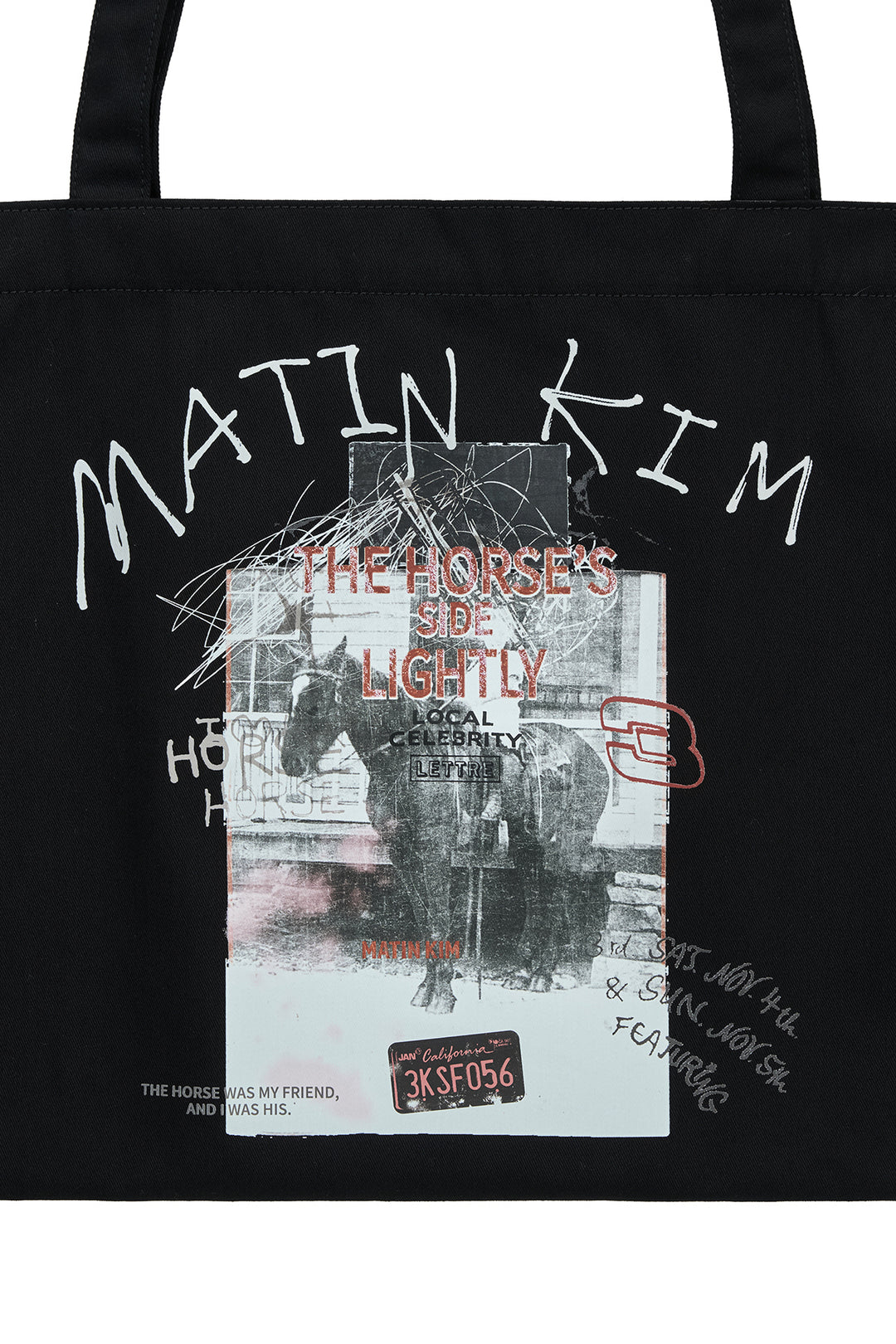Matin Kim LNY 26 Eco Shoulder Bag — Black