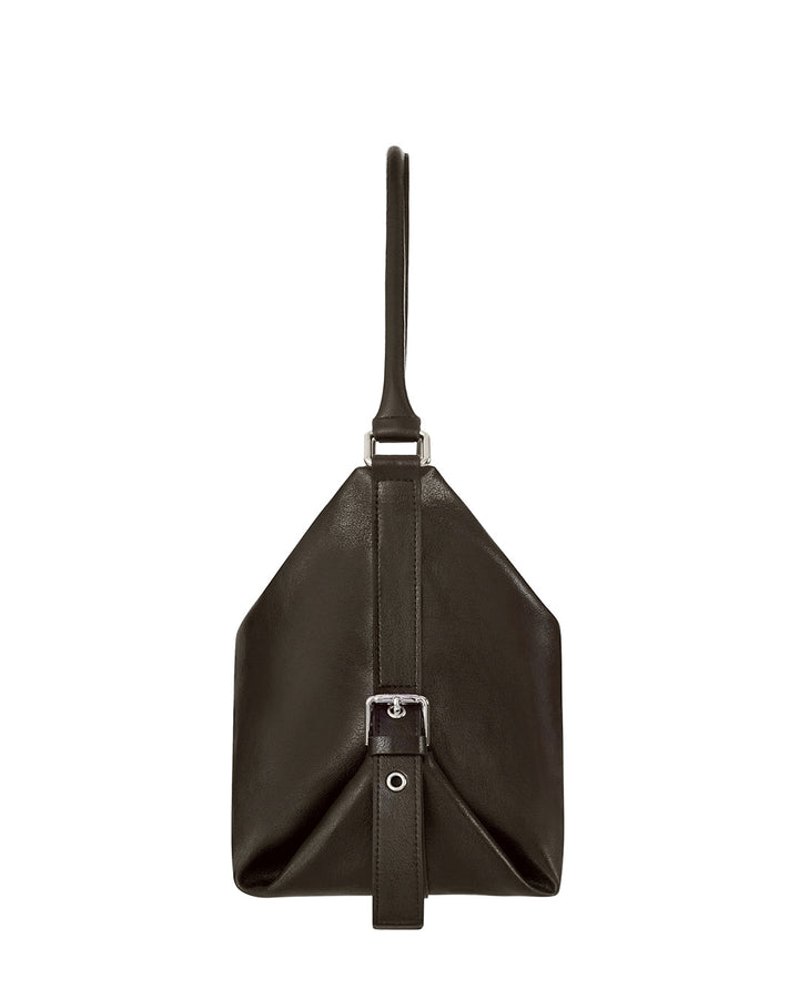 Stand Oil Mushy Bag — Nubuck Slouch Tote — Maroon