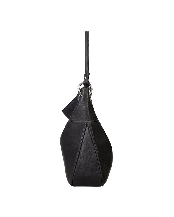 Stand Oil Lua Bag — Nubuck Crossbody — Gray