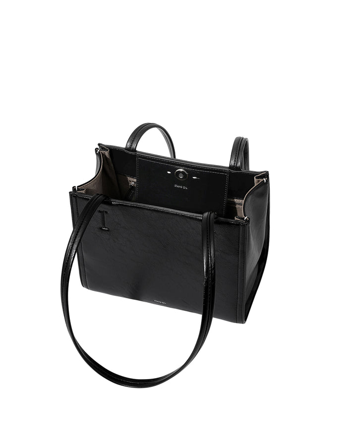 Stand Oil Oblong Mini Bag — Black