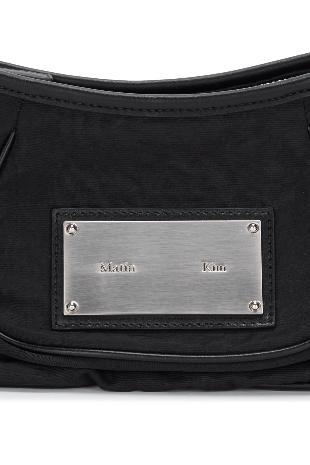 Matin Kim Madeleine Round Bag — Black