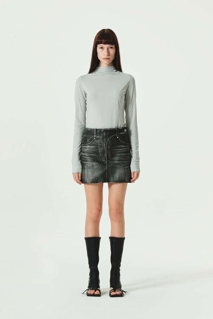KIMMATIN Oversize Pique Pullover — Black