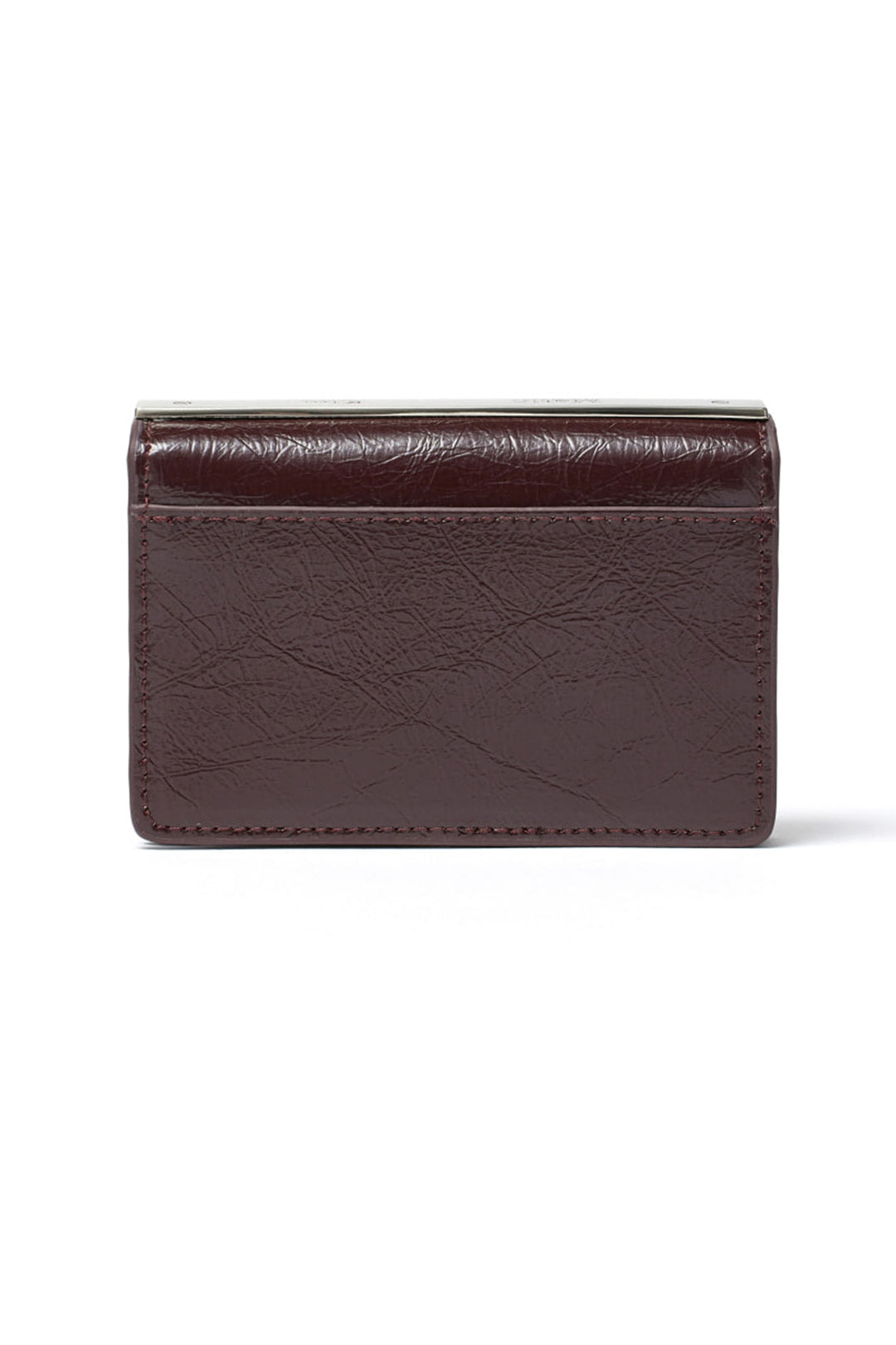 Matin Kim Pocketpack Accordion Wallet — Burgundy