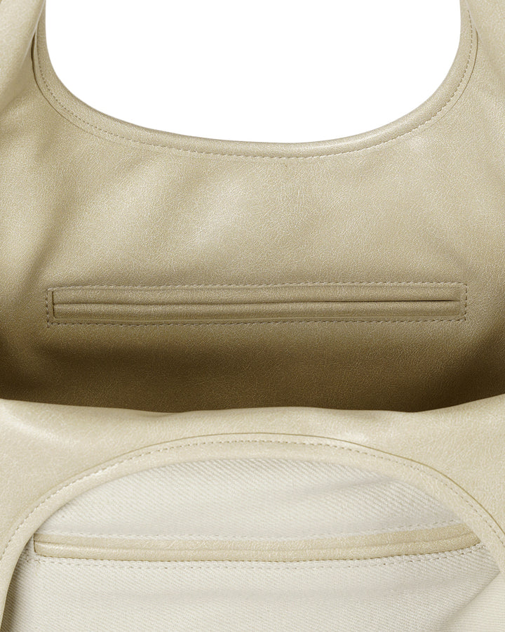 Stand Oil Ringo Bag — Reversible Canvas Crossbody — Canvas Cream
