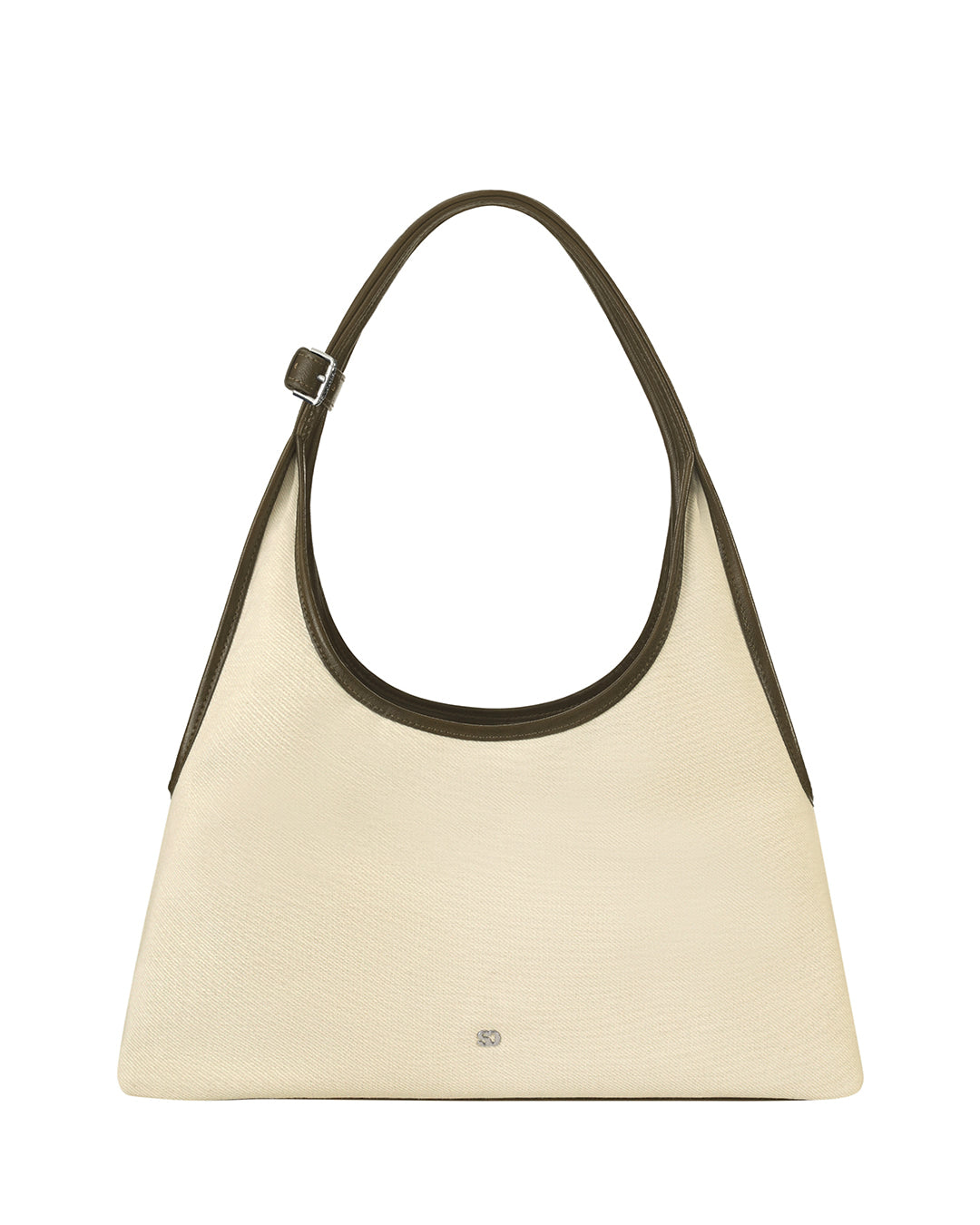 Stand Oil Ringo Bag Mini — Reversible Canvas &amp; Leather — Khaki Brown
