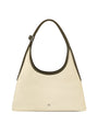 Stand Oil Ringo Bag Mini — Reversible Canvas & Leather — Khaki Brown