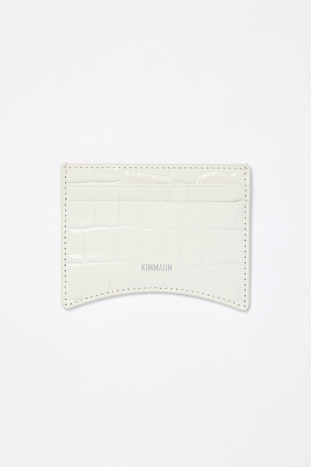 KIMMATIN Arch Shape Card Wallet — Ivory
