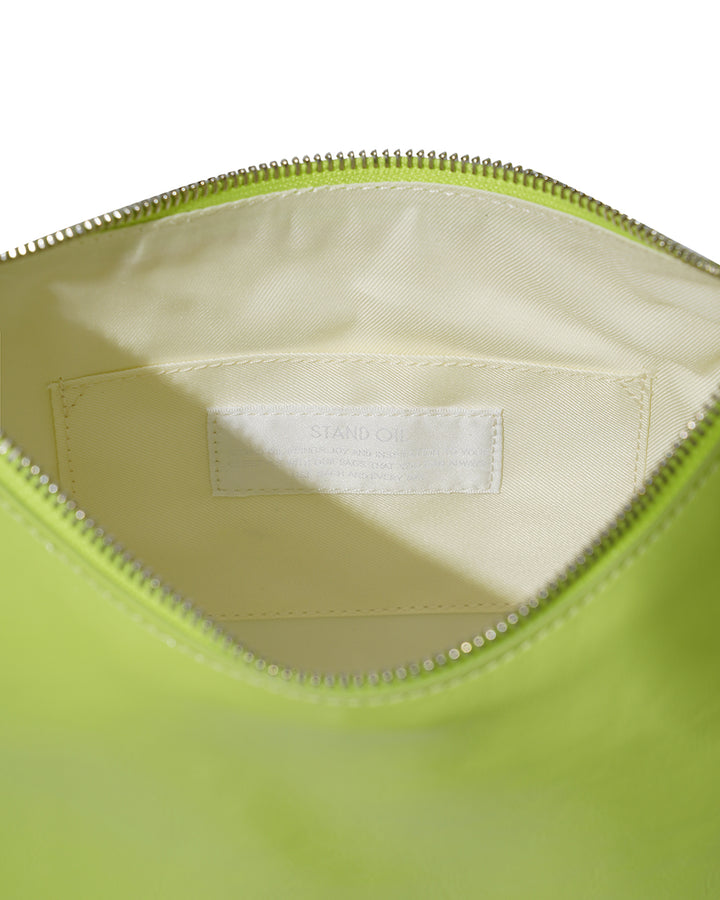 Stand Oil Plump Bag — Triangle Shoulder — Lime