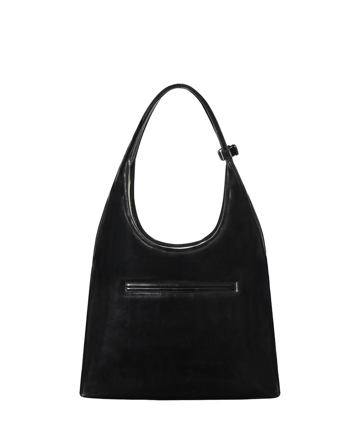 Stand Oil Ringo Bag — Reversible Canvas Crossbody — Canvas Black