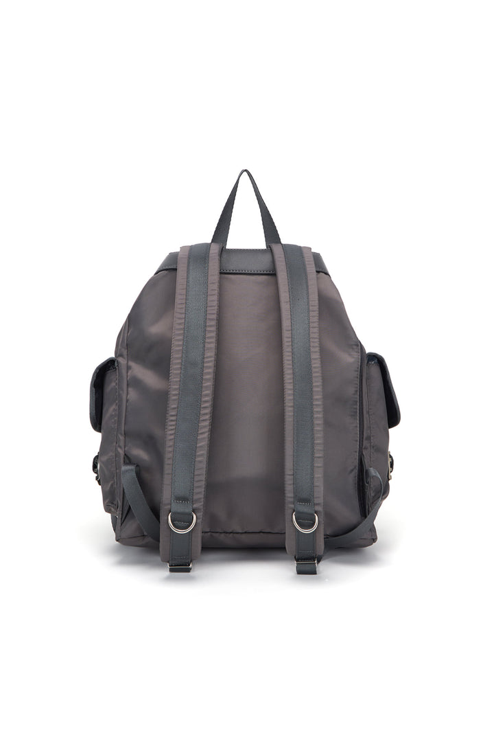 Matin Kim Pocket Utility Large Backpack — Charcoal