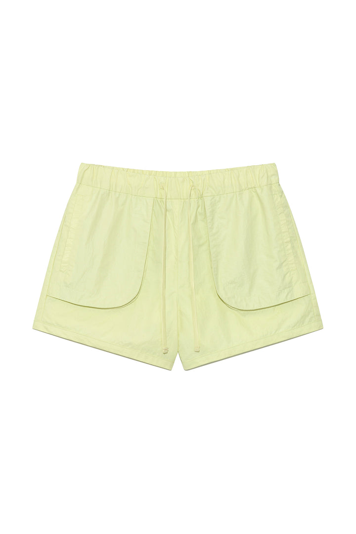 Matin Kim Out Pocket Nylon Banding Shorts