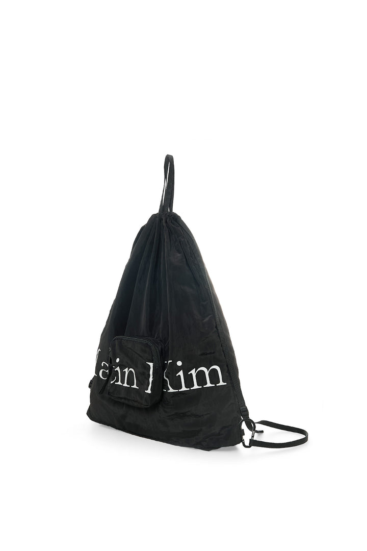 Matin Kim Packable String Shoulder Bag — Black