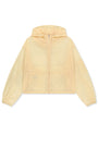 Matin Kim Back Logo Hoody Windbreaker — Cream