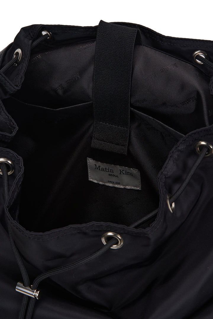 Matin Kim Pocket Utility Large Backpack — Black