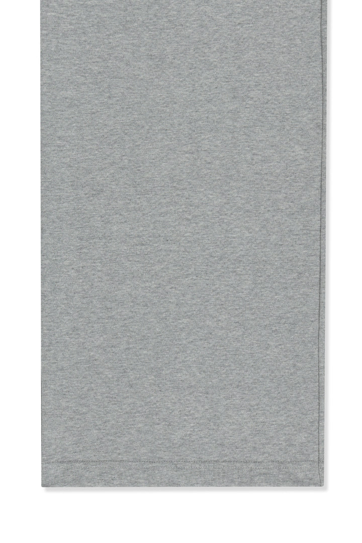 Matin Kim Layered Skirt Jersey Pants — Gray