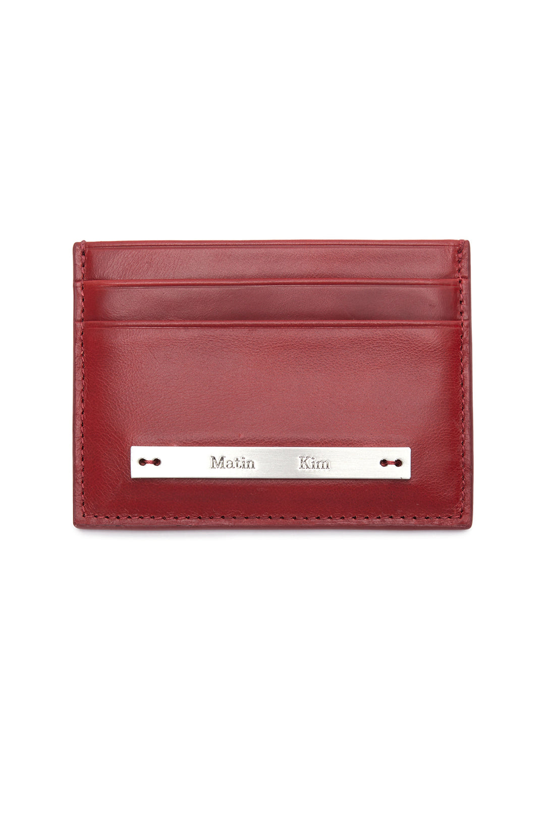 Matin Kim Vintage Card Wallet — Brown
