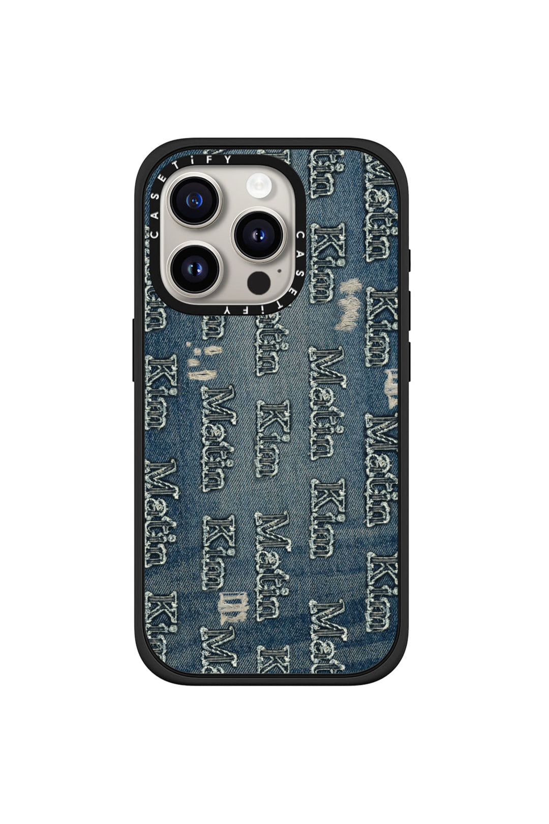 Matin Kim x Casetify Denim Case — Blue