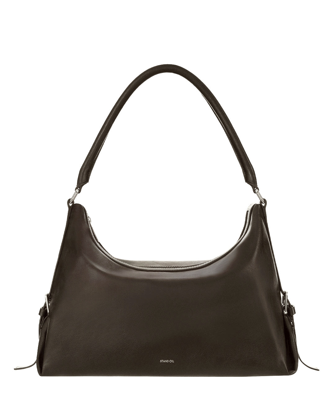 Stand Oil Mushy Bag — Nubuck Slouch Tote — Maroon