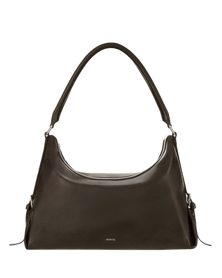 Stand Oil Mushy Bag — Nubuck Slouch Tote — Maroon