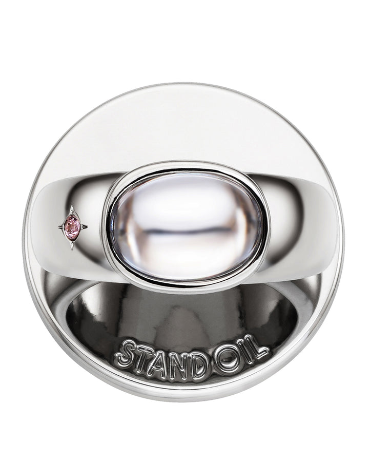 Stand Oil Bonbon Gripring — Candy-Inspired Bag Charm — Silver
